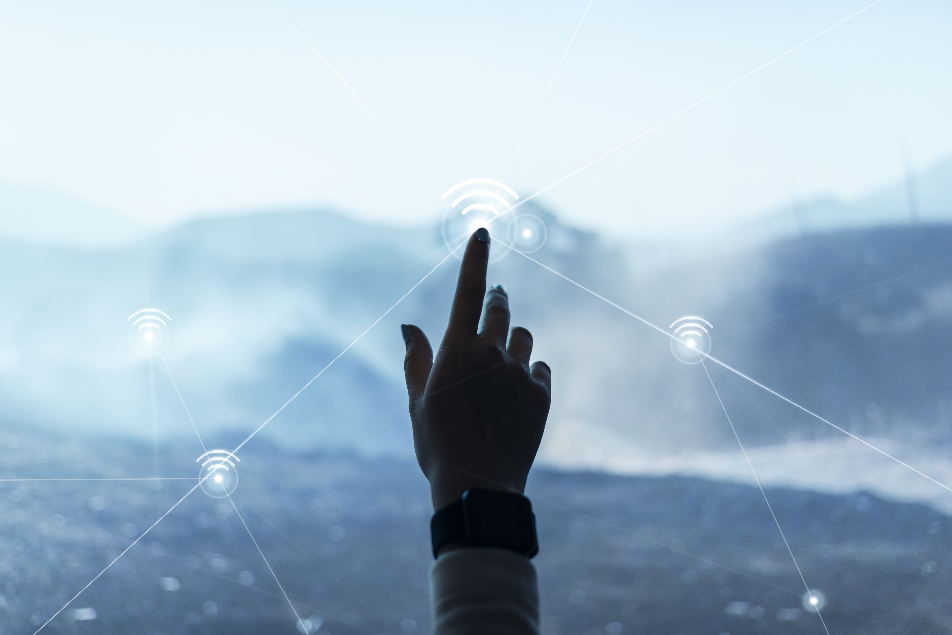 digital-communication-technology-background-with-hand-touching-virtual-screen-digital-remix 1